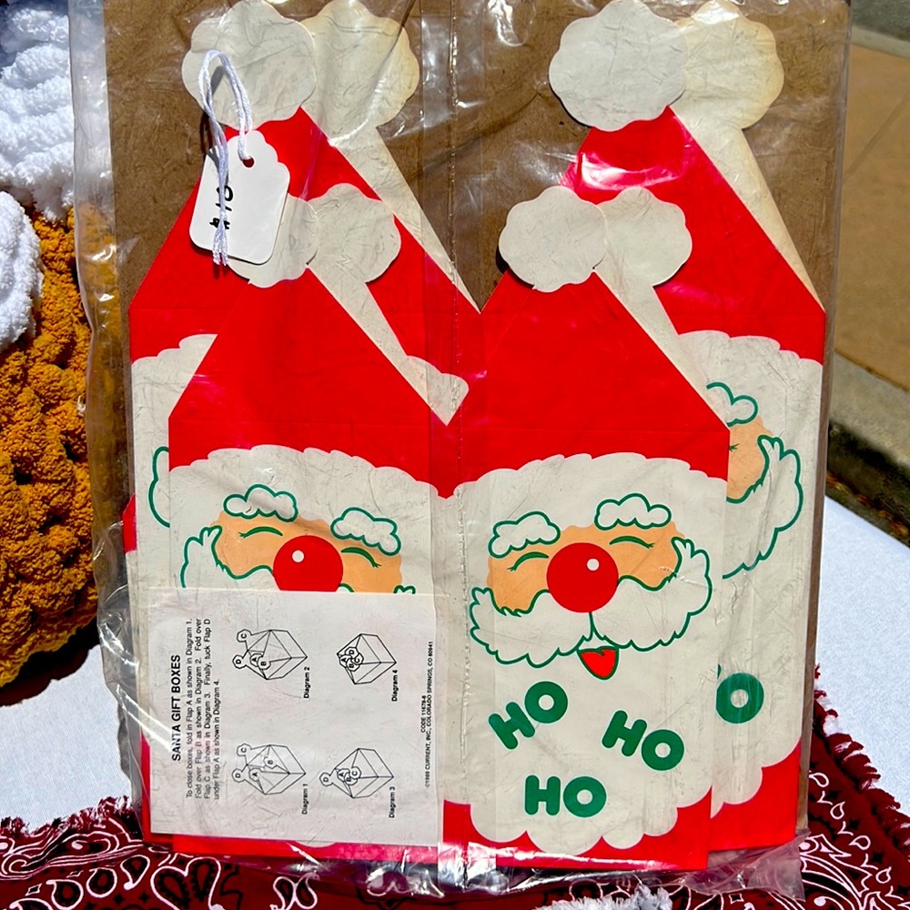 Vintage Christmas Gift Boxes